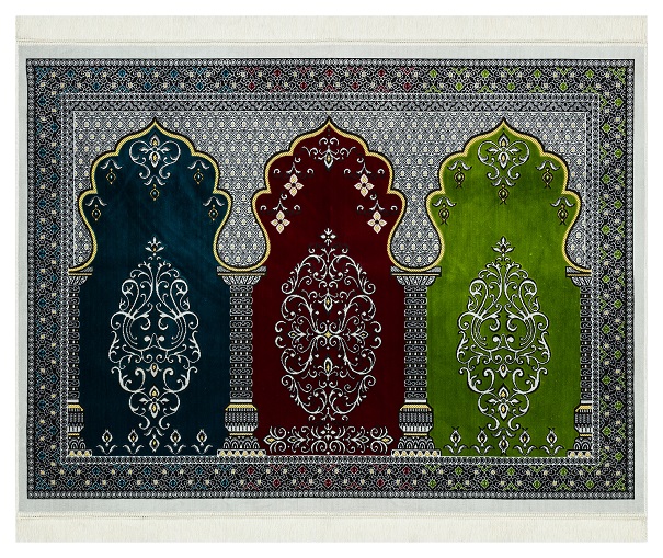 3 People long Prayer Rugs (VL CUMLE) 2 3 People long Prayer Rugs (VL CUMLE) - Image 2