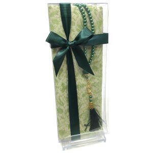 Prayer Rug/Prayer Beads gift set